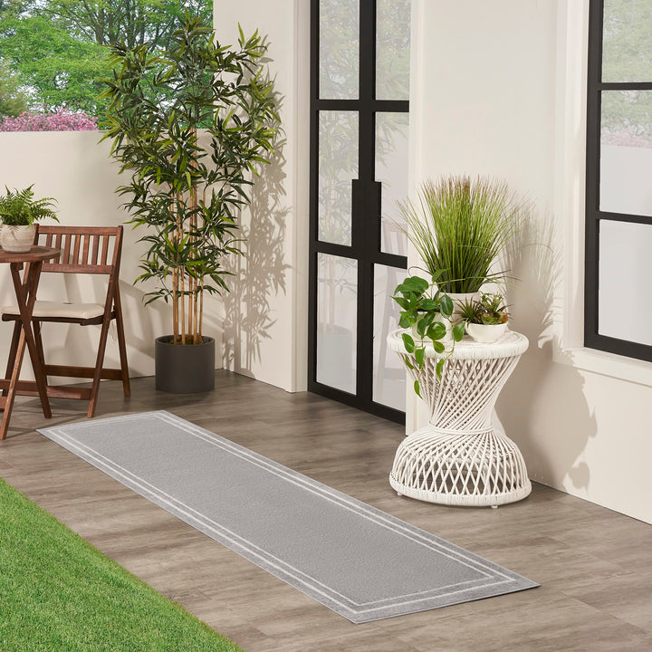 Nourison Essentials Indoor/Outdoor Solid Area Rug