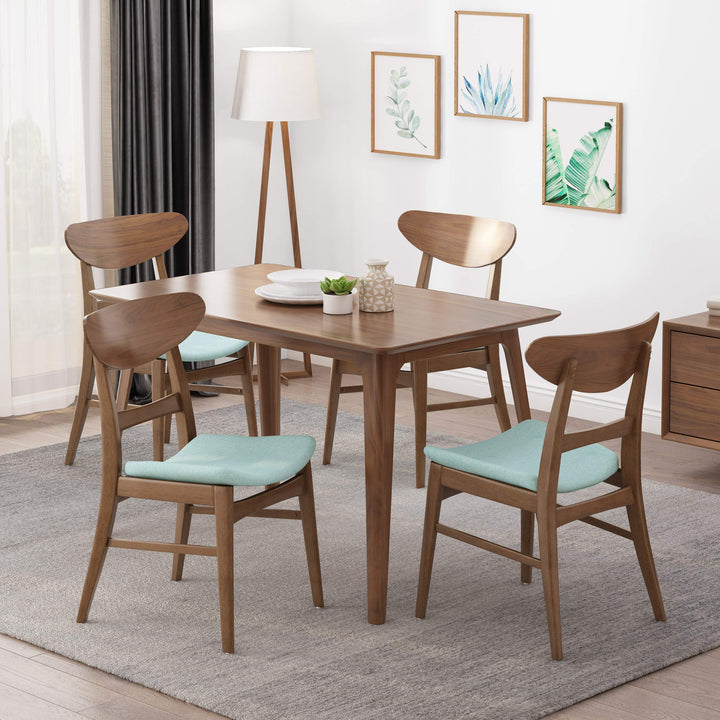 Christopher Knight Home Frances Mid-Century Modern Dining Chairs (Set of 4) 100% Dark