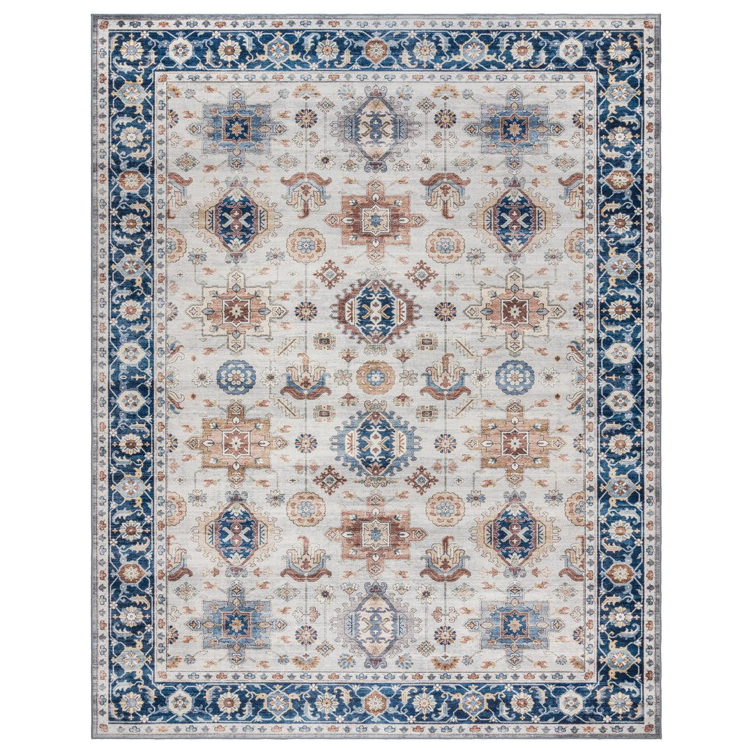 Gertmenian ed Indoor Boho Area Rug - Non Slip Ultra Thin Super Strong 8'9"x13'1" - Micah