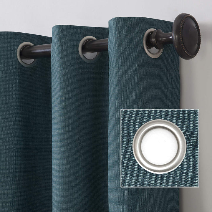 Sun Zero Duran Thermal Insulated Total Blackout Grommet 1-Piece Curtain Panel, Single Panel