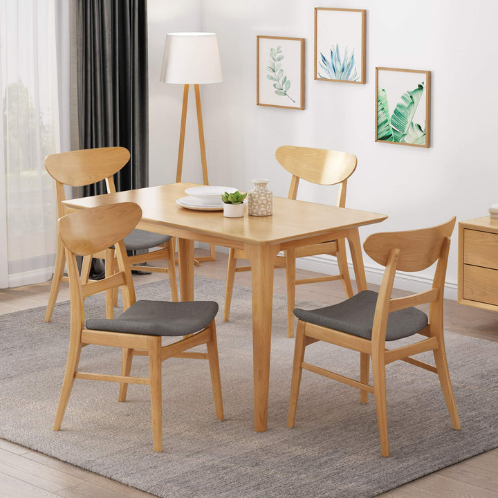 Christopher Knight Home Frances Mid-Century Modern Dining Chairs (Set of 4) 100% Dark