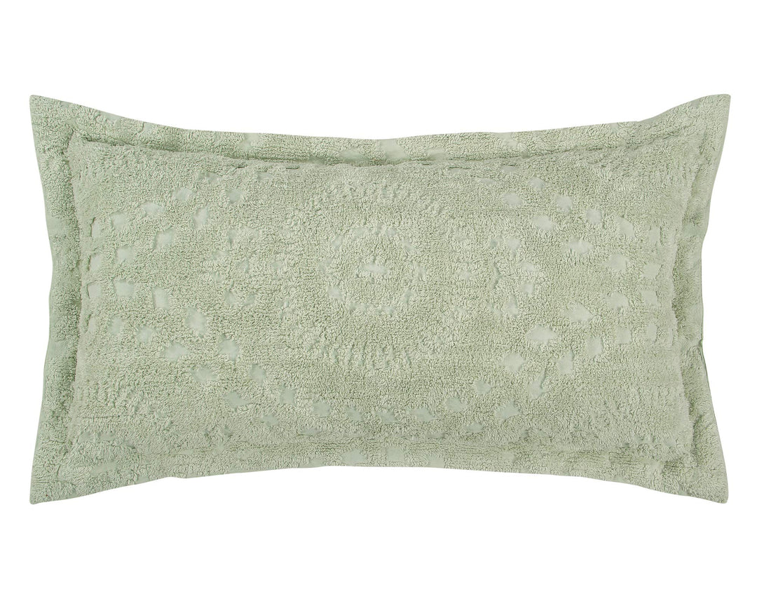 Better Trends Rio Collection is Super Soft and Light Weight in Floral Design Sage - King Sham