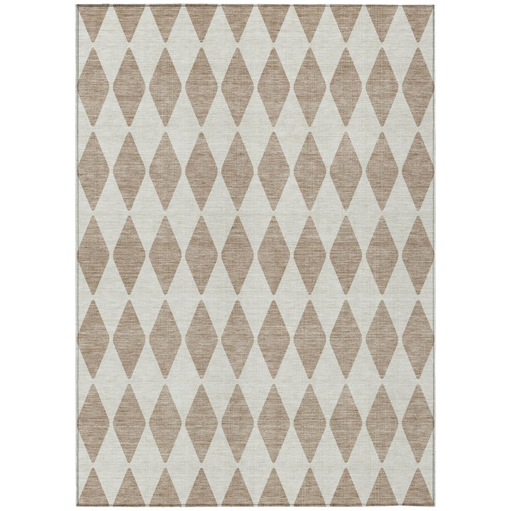 Addison Rugs Chantille ACN578 Taupe 8' x 10' Indoor Outdoor Area Rug Easy Taupe - 8' x 10'