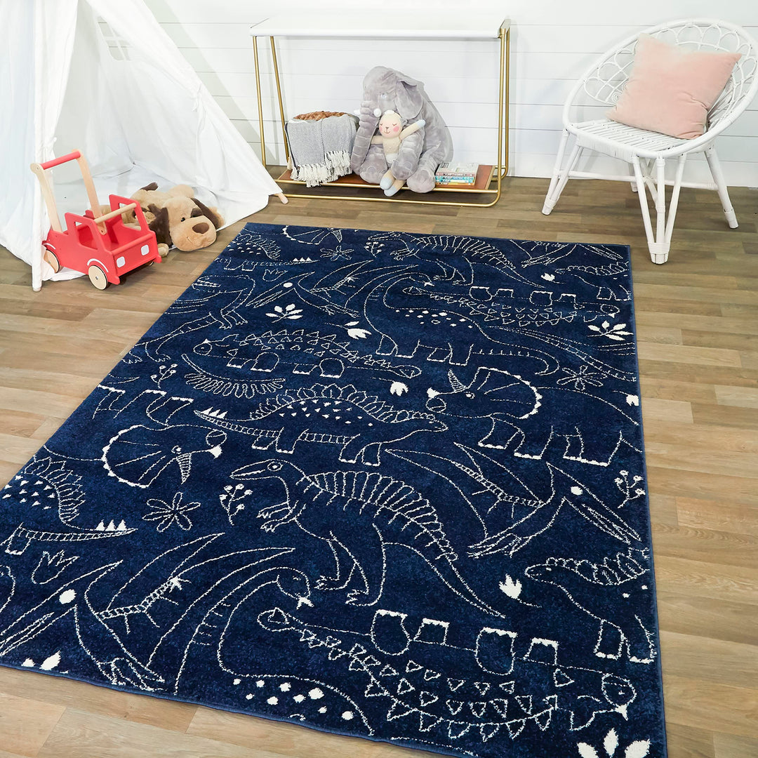 Balta Rugs Parker Dinosaur Kids Area Rug