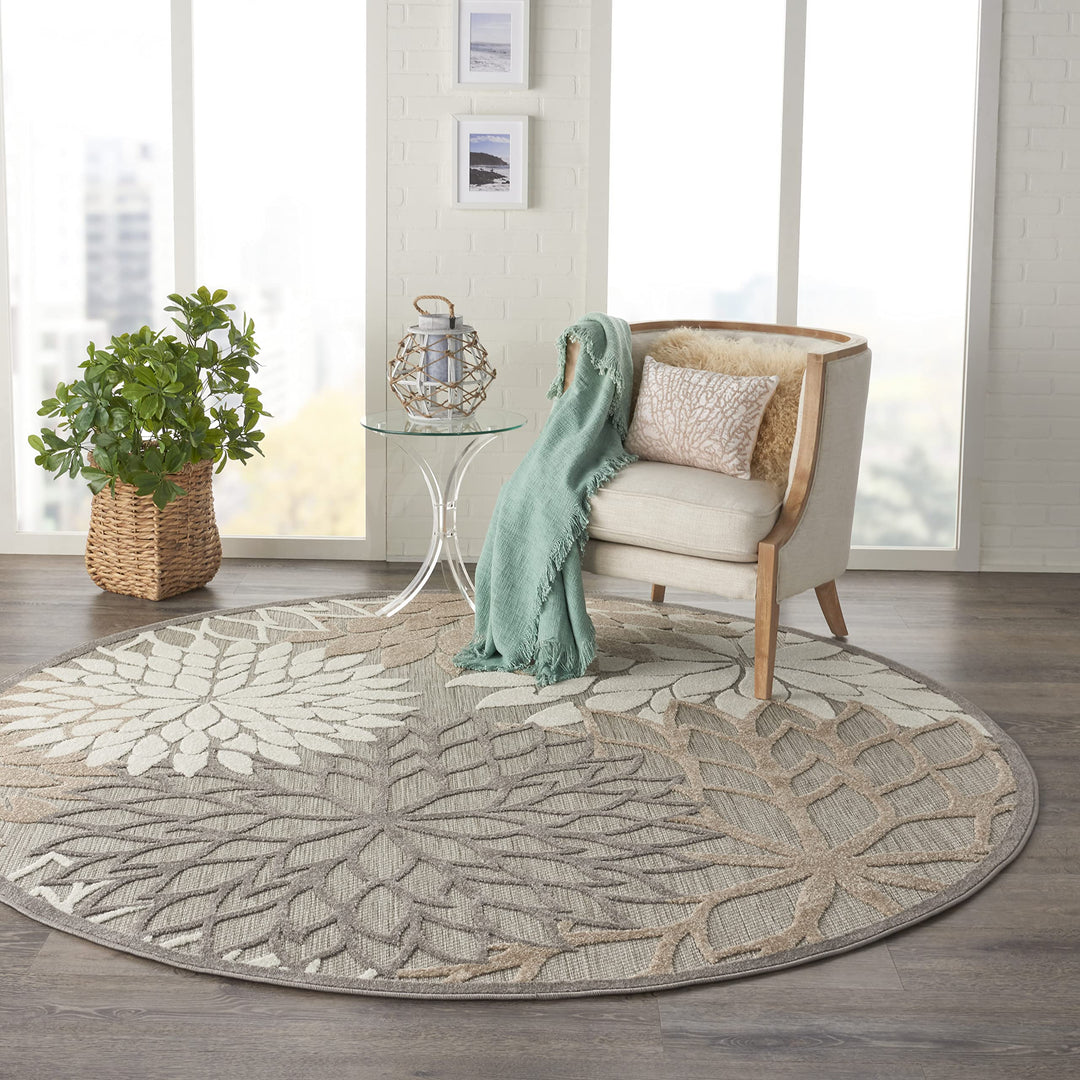 Nourison Aloha Floral Modern, Indoor/Outdoor Area Rug