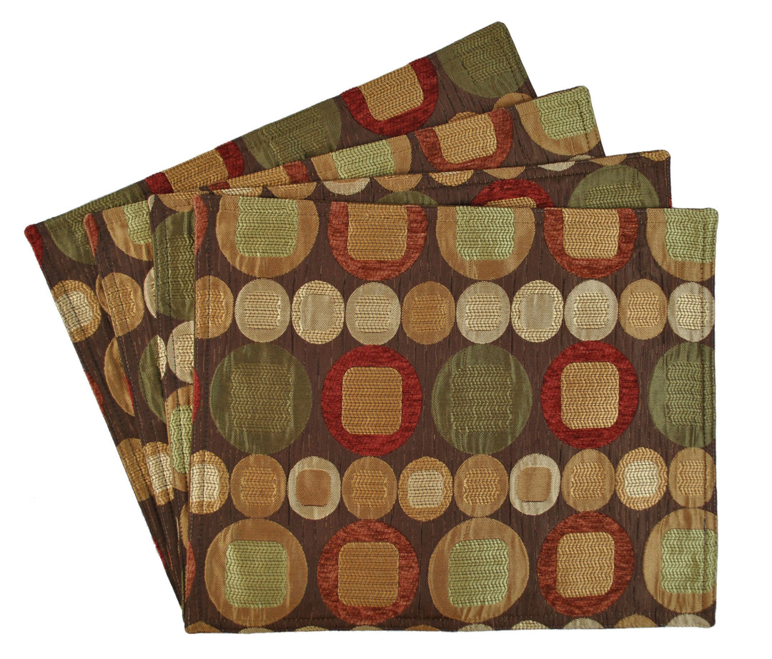 Sherry Kline Metro Spice Placemats (Set of 4) (Spice)