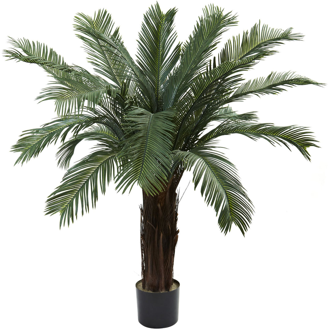 Nearly Natural 4ft. Cycas Tree UV Resistant (Indoor/Outdoor)