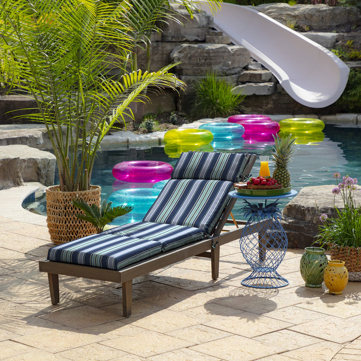 Arden Selections Outdoor Chaise Lounge Cushion