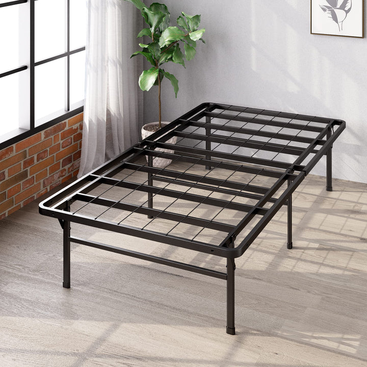 ZINUS SmartBase Heavy Duty Mattress Foundation 14 Inch Metal Platform Bed Twin