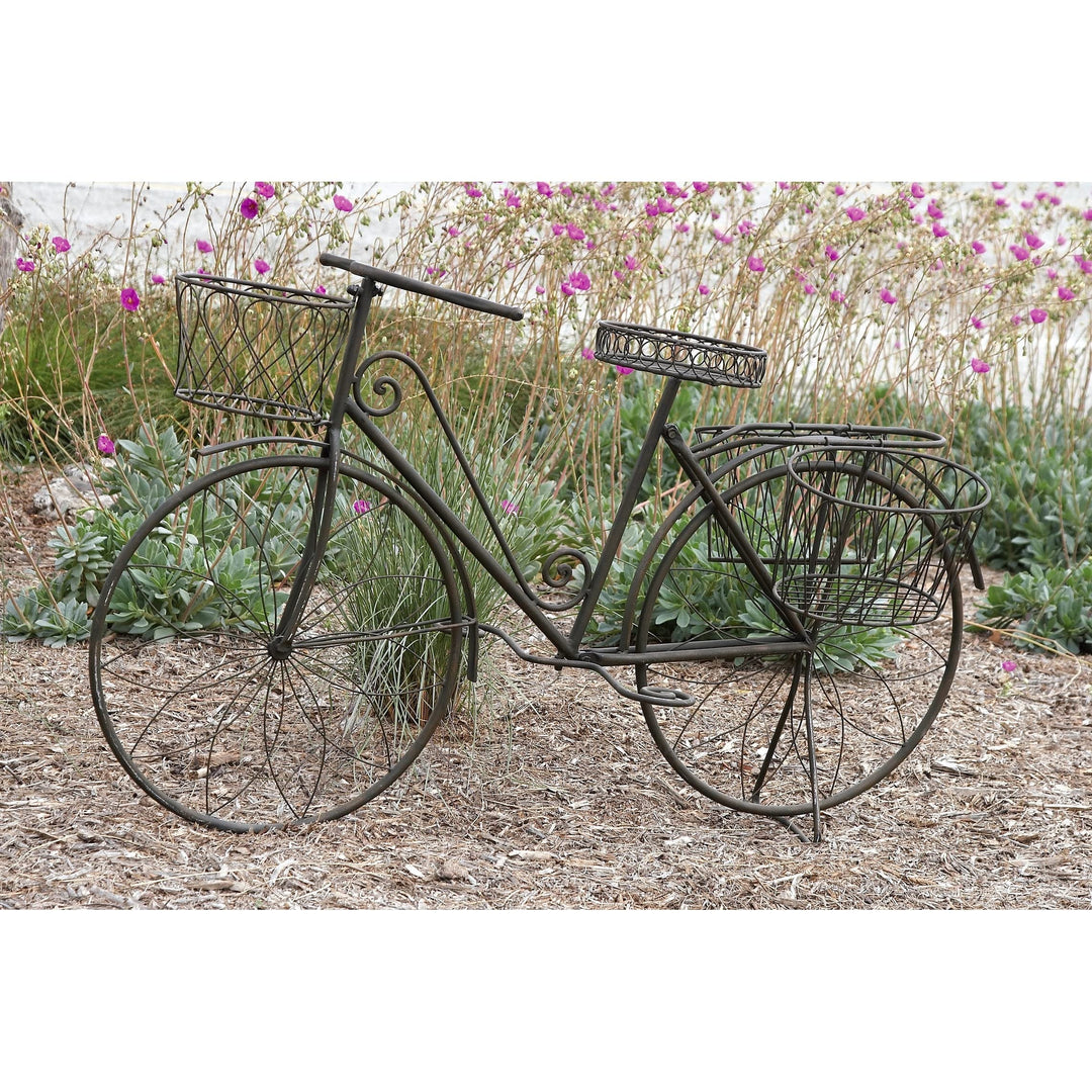 Studio 350 31-inch Metal Bicycle Planter