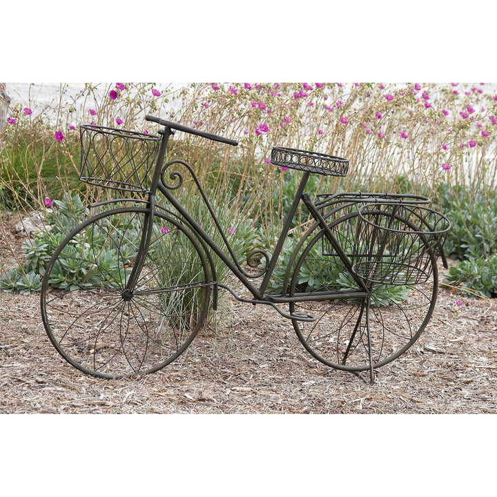 Studio 350 31-inch Metal Bicycle Planter