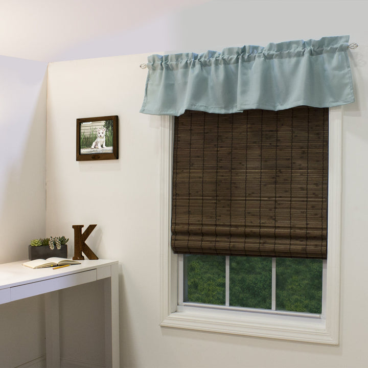 Radiance Cordless Bamboo Blinds - Flatstick Bamboo Roman Shades for Windows