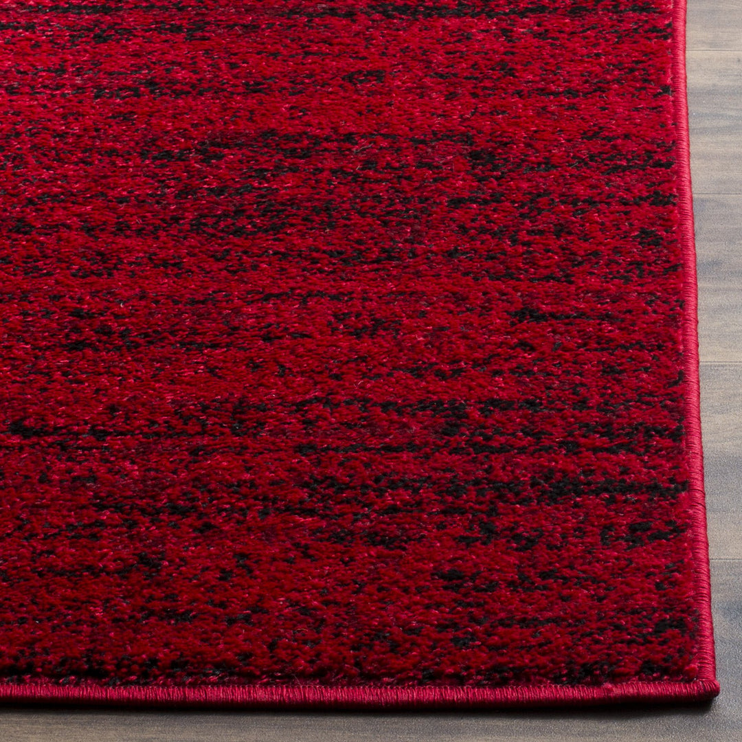 SAFAVIEH Adirondack Collection Area Rug - 6' x 9' Red & Black Modern Abstract