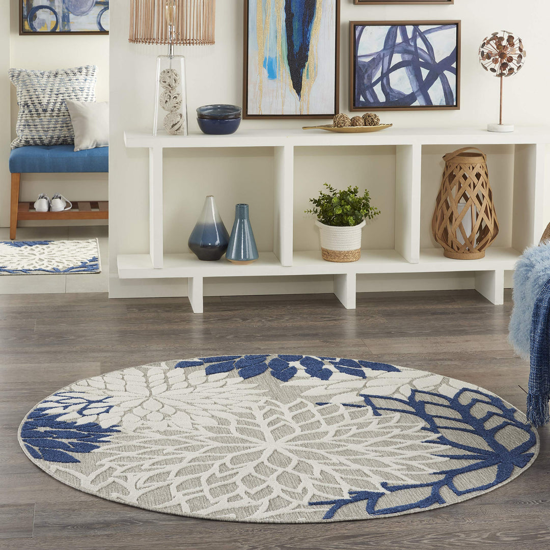 Nourison Aloha Floral Modern, Indoor/Outdoor Area Rug