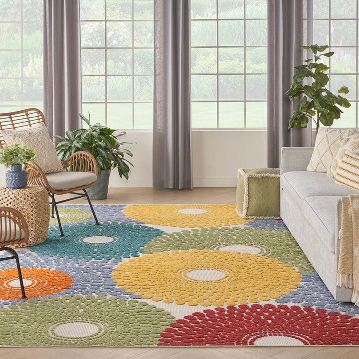 Nourison Aloha Medallion Area Rug