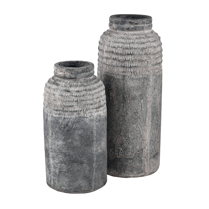 Vase Medium Grey Transitional Ceramic