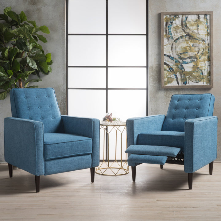 Christopher Knight Home GDFStudio Christopher Knight Home Mervynn Mid-Century Muted Blue