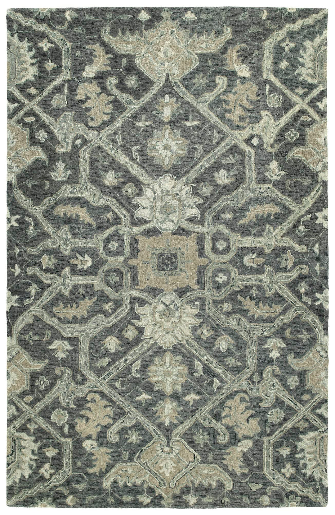 Kaleen Rugs 2' x 3' Graphite 2' X 3' - Graphite