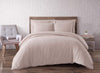 Brooklyn Loom - Linen King Duvet + Sham Set - Moisture Wicking Fabric - Blush Blush - King