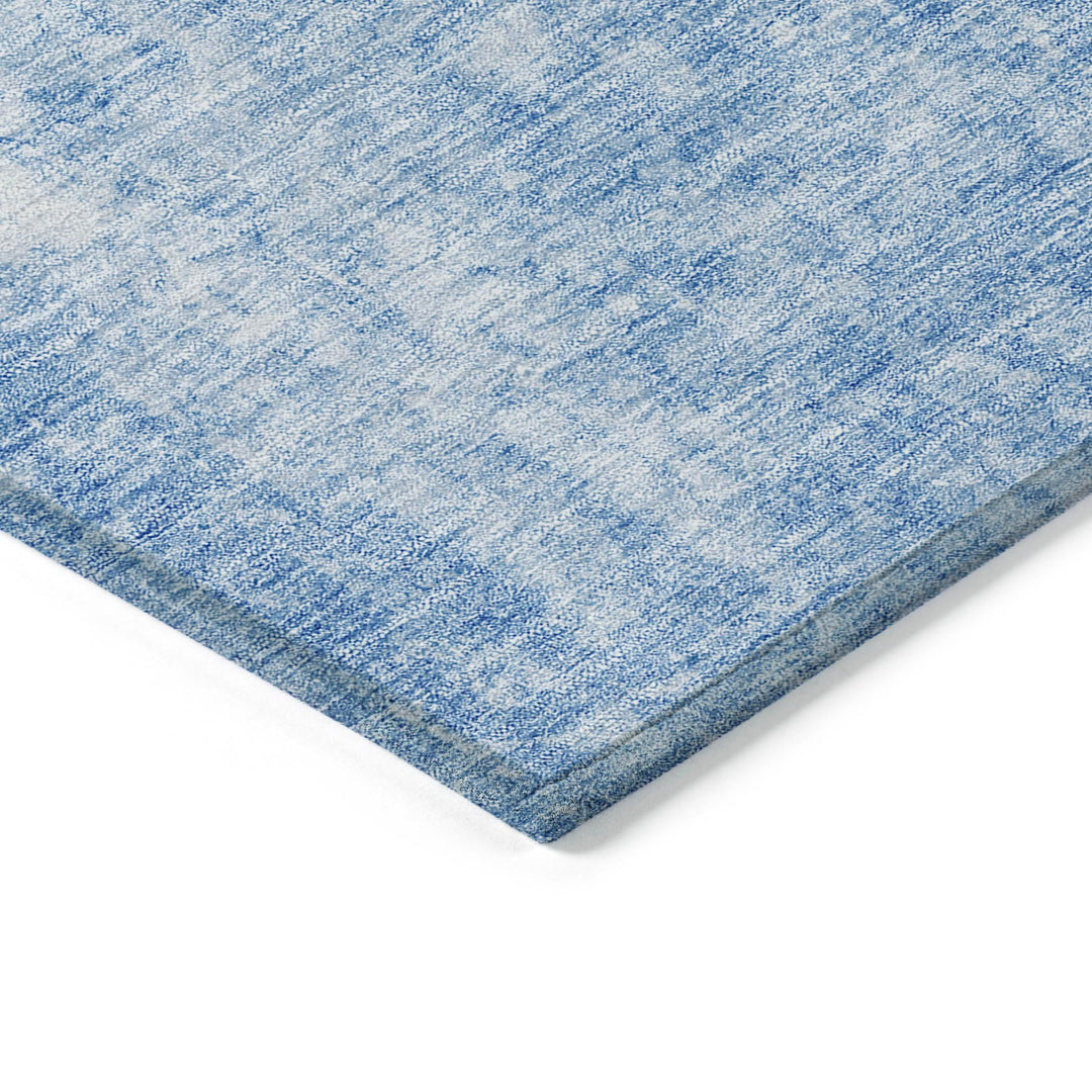 Machine Washable Indoor/ Outdoor Chantille Abstract Solid Rug