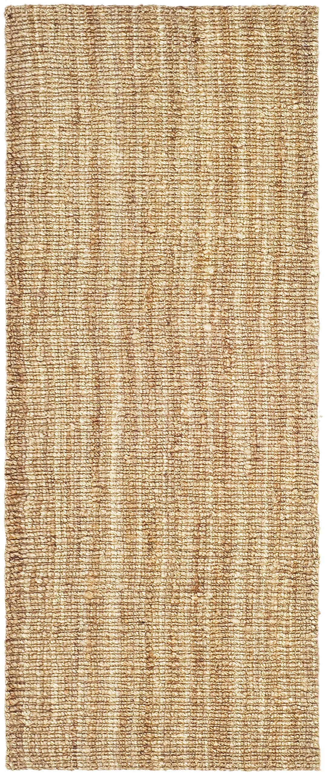 SAFAVIEH Natural Fiber Collection Accent Rug - 2' x 4' Natural Handmade Chunky