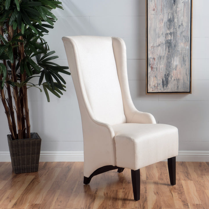 Christopher Knight Home Callie Fabric Dining Chair Beige 23.25" x 28.75" x