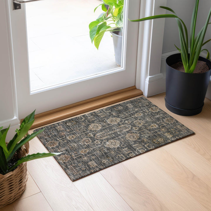 Machine Washable Indoor/ Outdoor Chantille Boho Rug