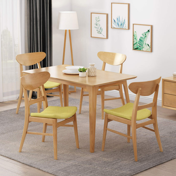 Christopher Knight Home Frances Mid-Century Modern Dining Chairs (Set of 4) 100% Dark