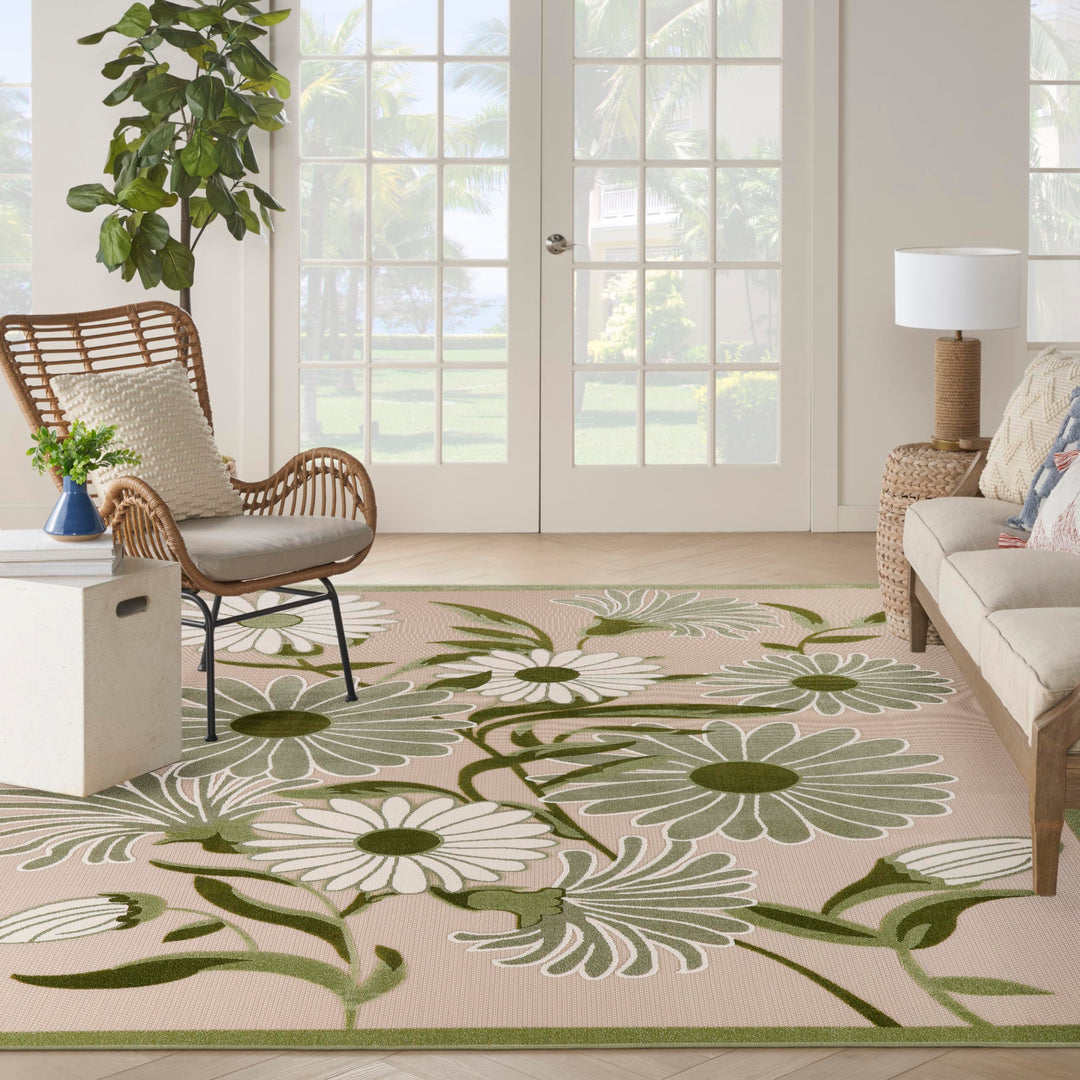 Nourison Aloha Indoor/Outdoor Floral Area Rug