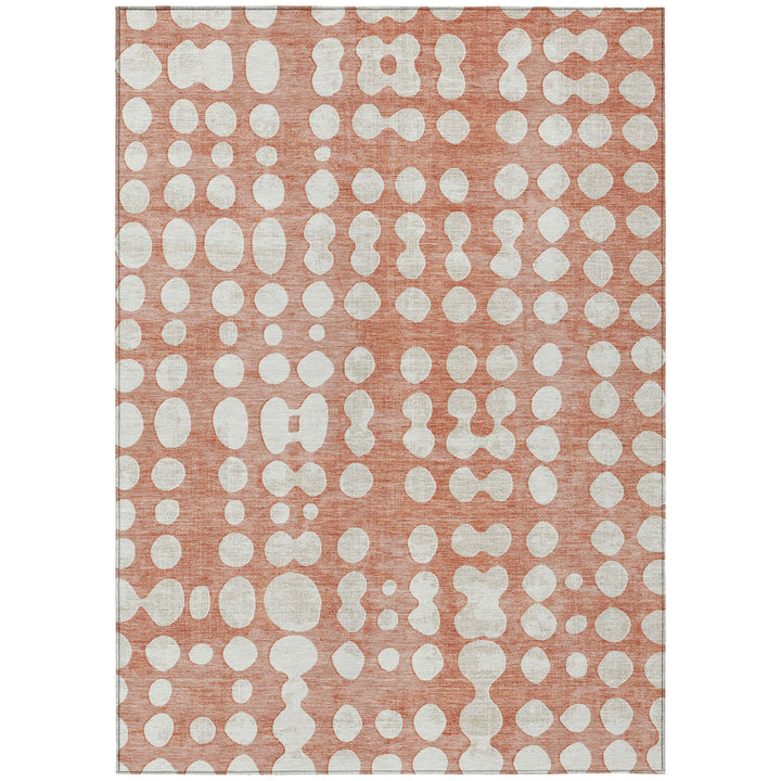 Addison Rugs Chantille ACN869 Salmon 8' x 10' Indoor/Outdoor Machine Washable Salmon - 8' x 10'