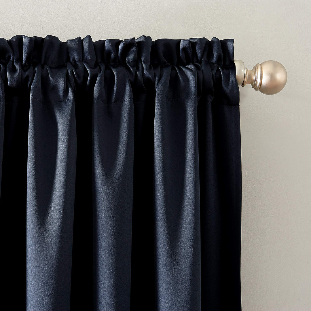 Sun Zero - 52468 Oslo Theater Grade Extreme 100% Blackout Rod Pocket Curtain