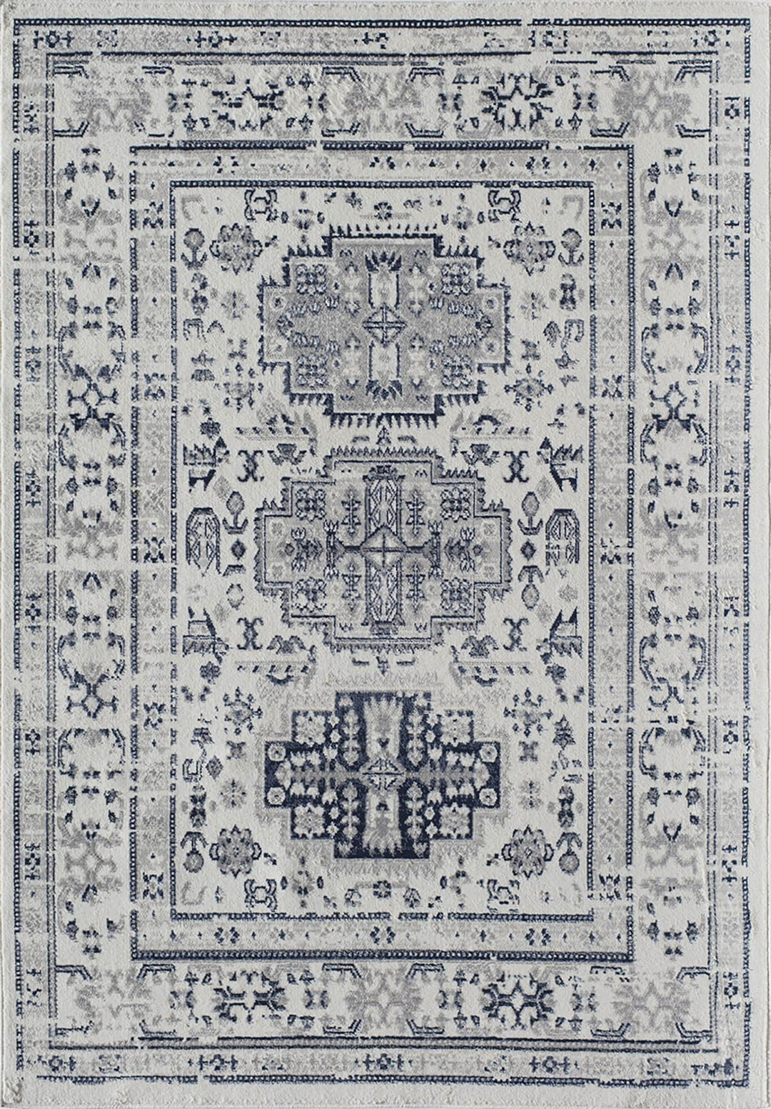 Rugs America Gallagher Collection Sundara Transitional Vintage Area Rug