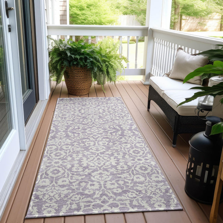 Machine Washable Indoor/ Outdoor Chantille Traditional Farmhouse Rug