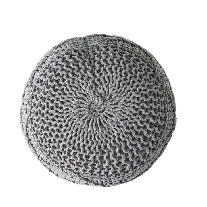 Christopher Knight Home Morven Pouf Gray