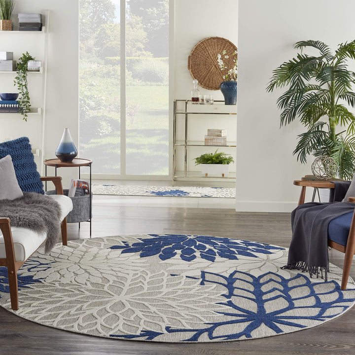 Nourison Aloha Floral Modern, Indoor/Outdoor Area Rug