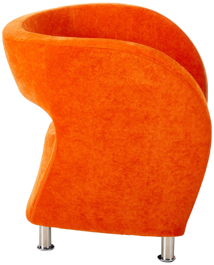 Christopher Knight Home CKH Modern Microfiber Accent Chair Orange