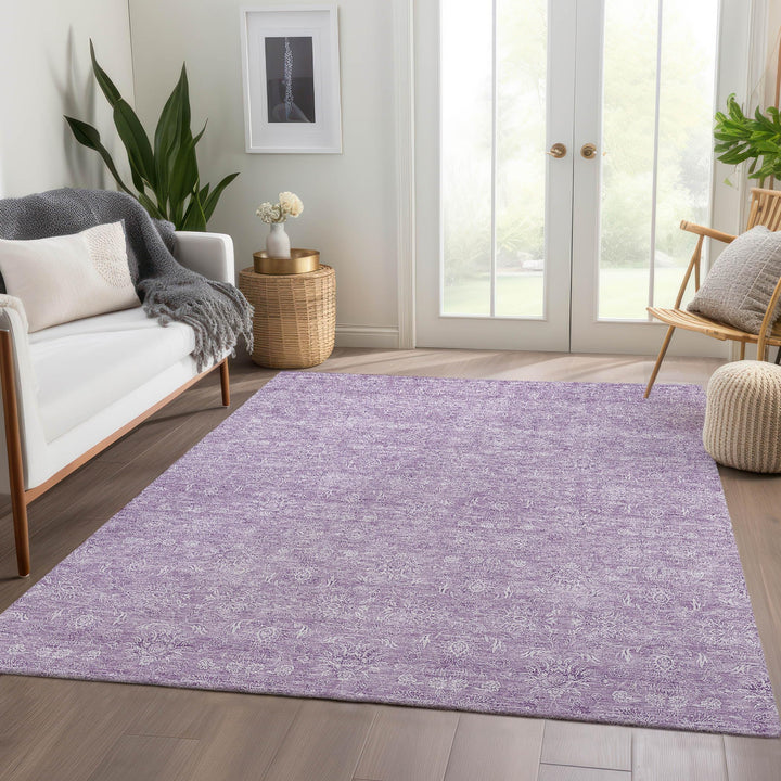 Addison Rugs Chantille ACN703 Lavender 5' x 7'6" Indoor Outdoor Area Rug Easy - Diamond Home USA