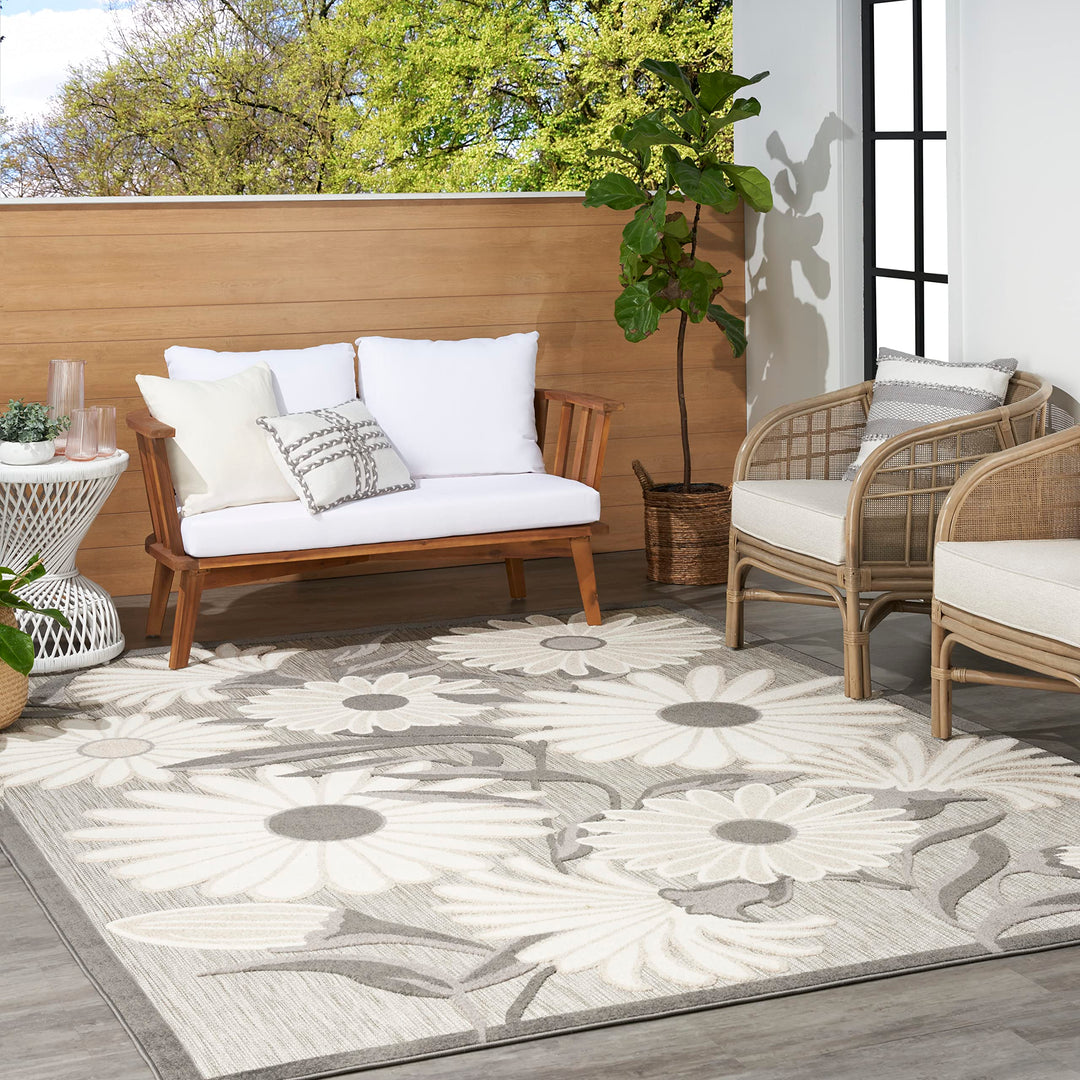 Nourison Aloha Indoor/outdoor Floral Area Rug