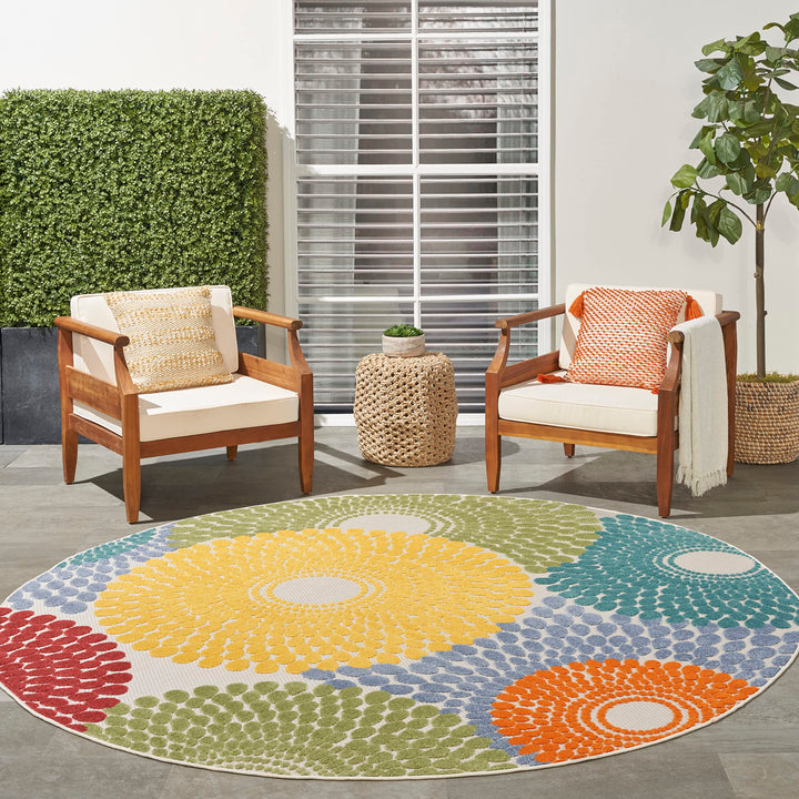 Nourison Aloha Medallion Area Rug