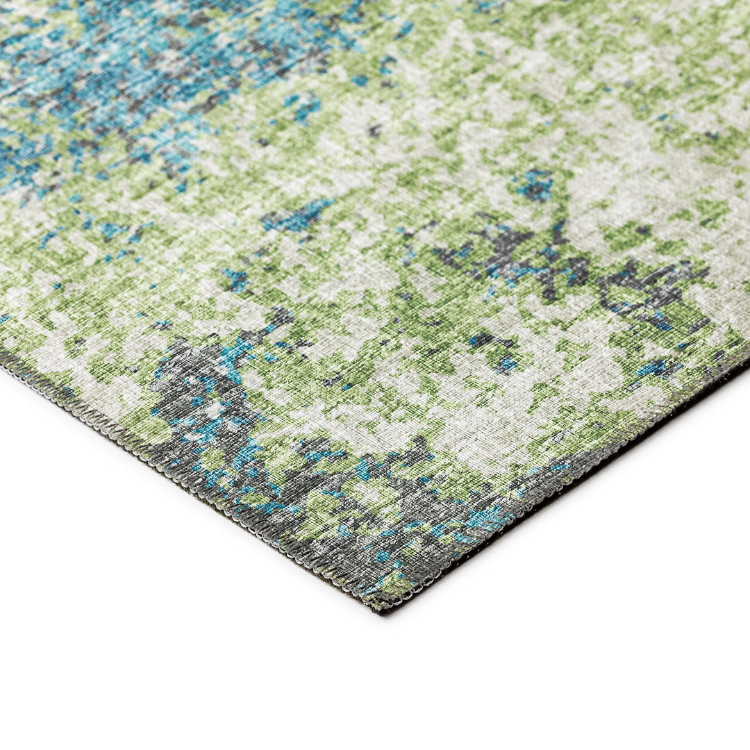 Indoor/Outdoor Rylee Modern Abstract Washable Rug New