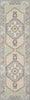 Momeni Anatolia Wool and Nylon Area Rug 2'3" X 7'6" Runner Light Blue 2'3" x 7'6" Runner - Light Blue