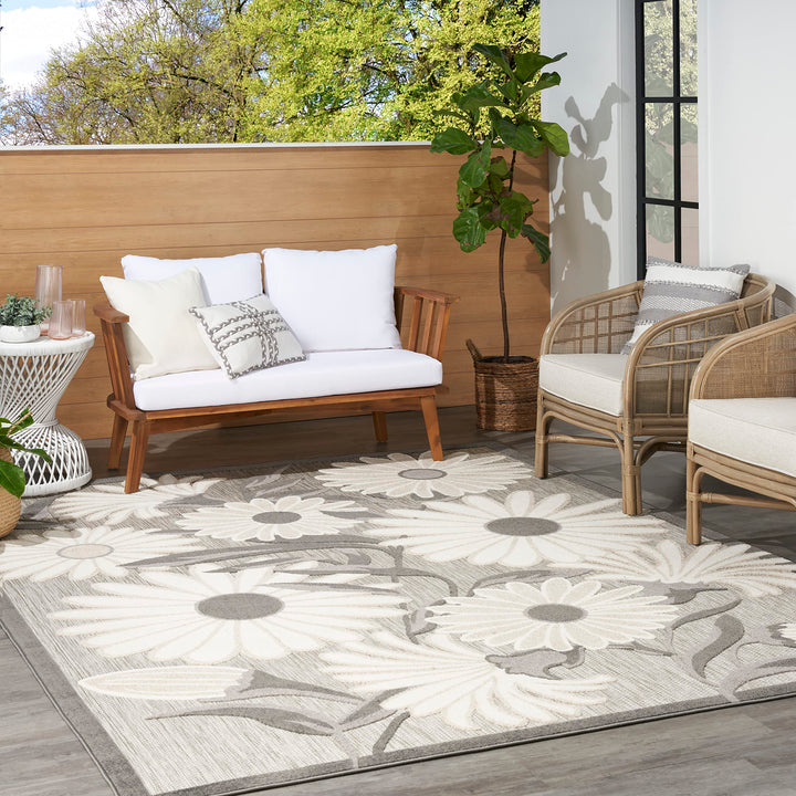 Nourison Aloha Indoor/outdoor Floral Area Rug