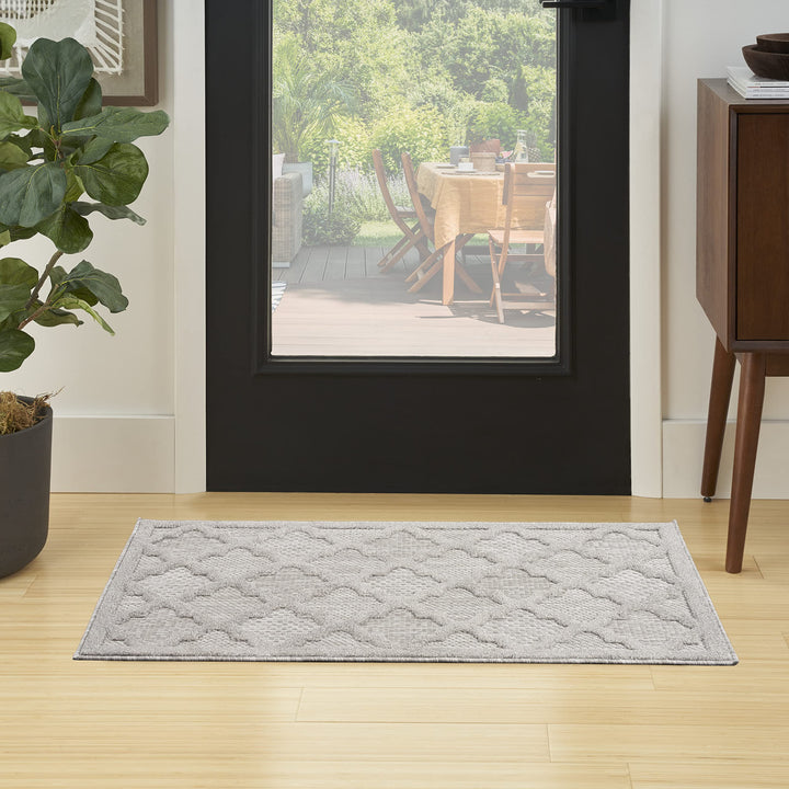 Nourison Easy Care Indoor/Outdoor Moroccan Trellis Area Rug