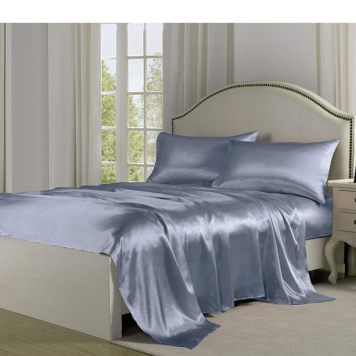 Belles & Whistles Satin Charmeuse Sheet Set