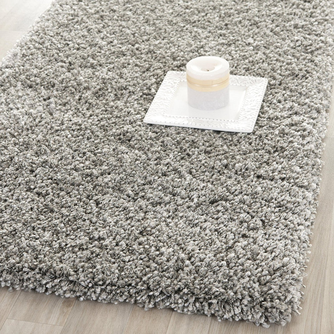 SAFAVIEH California Shag Collection Runner Rug - 2'3" x 13' Silver