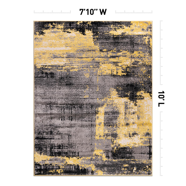 Rugshop Modern Abstract Design Area Rug