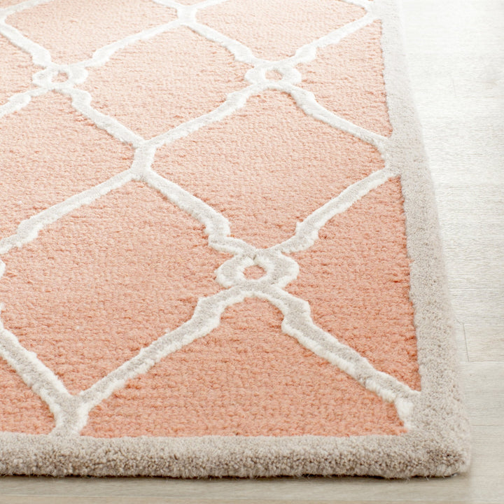 SAFAVIEH Cambridge Collection Accent Rug - 3' x 5' Coral & Ivory Handmade