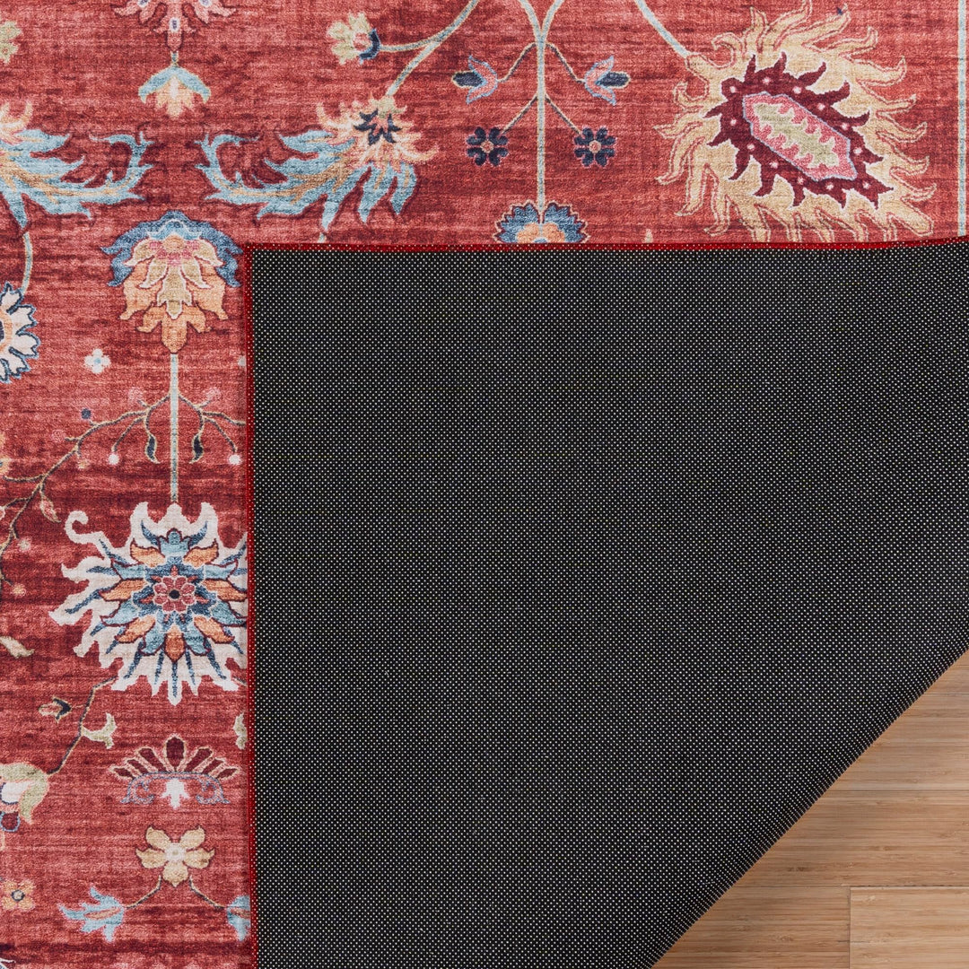 Gertmenian ed Indoor Boho Area Rug - Non Slip Ultra Thin Super Strong