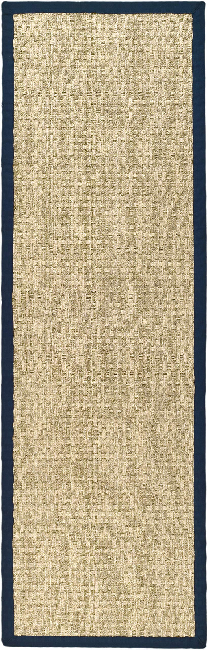 SAFAVIEH Natural Fiber Collection Runner Rug - 2'6" x 8' Natural & lue order