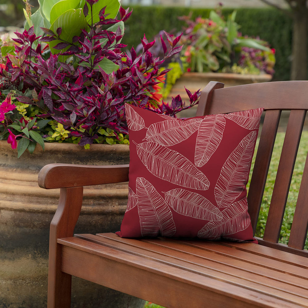 Arden Selections Outdoor Toss Pillow Set of 2 16 x 16 Water Repellent Fade - Diamond Home USA